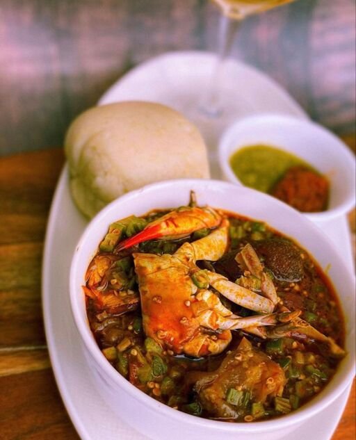 Banku and soup
