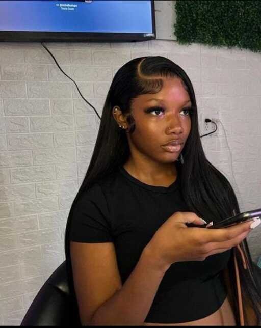 Straight hair transparent lace wig 13x4 & 13x6 lace frontal wig