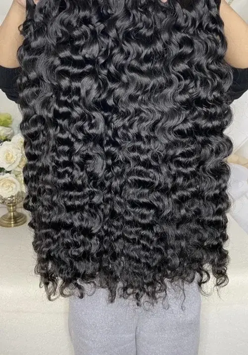 Full lace wig burmese curl image