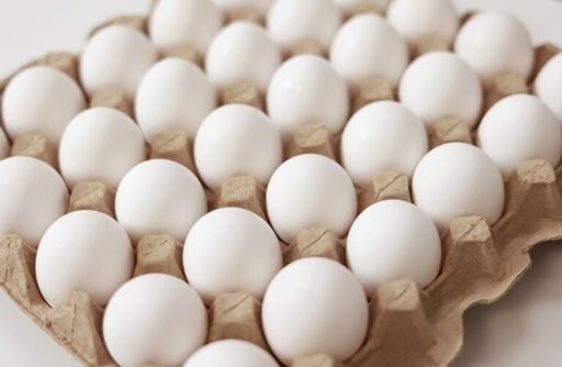 Fresh white eggs 1 x 15 (medium size)