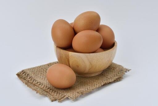 Fresh brown eggs 1 x 15 (small size)