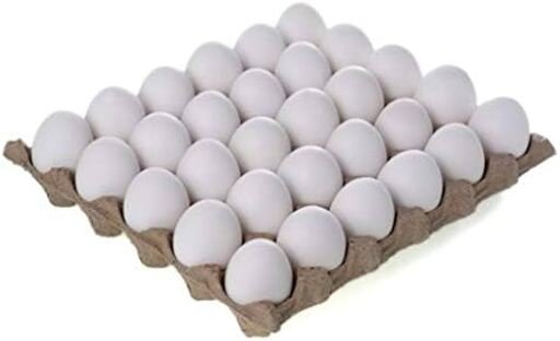 Fresh white eggs 1 x 15 (large size)