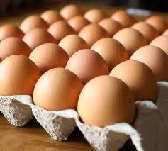 Full crate of brown eggs (large size)