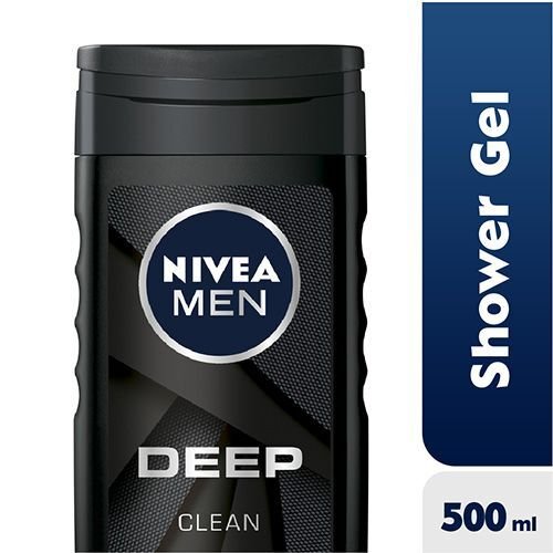 Nivea men deep clean shower gel - 500ml