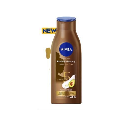 Nivea radiant & beauty advanced care body lotion - 400ml
