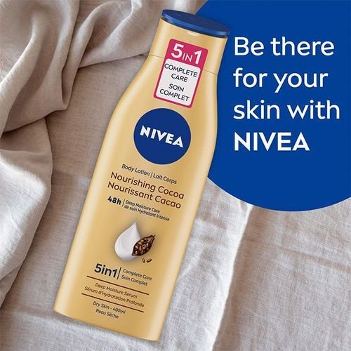 Nivea nourishing cocoa body lotion - 400ml image