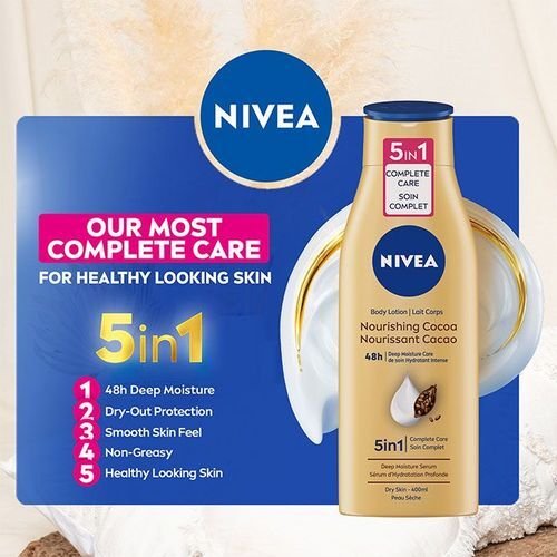 Nivea nourishing cocoa body lotion - 400ml image