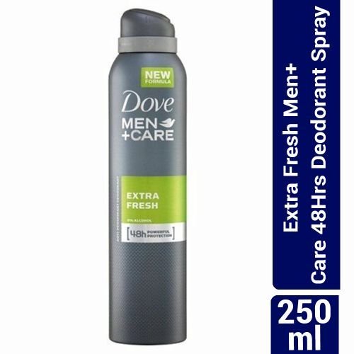 Dove extra fresh men+ care 48hrs deodorant spray - 250ml