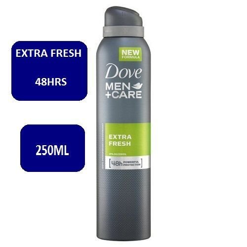 Dove extra fresh men+ care 48hrs deodorant spray - 250ml image
