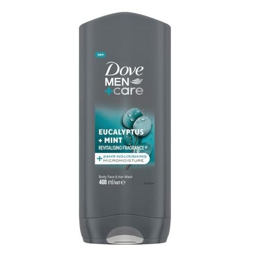 Dove bath mencare - eucalyptus - 400ml