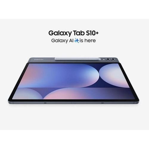 Samsung galaxy tab s10+ 5g - 12.4'' - 256gb rom - 12gb ram - 13mp rear / 12mp front - 10090mah + 24 months warranty - platinum silver image