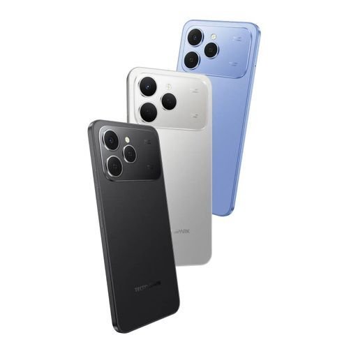 Tecno spark 40 - 128gb rom + 4gb ram - 50mp rear/50mp front - 5200mah - dark grey + 13 months warranty image