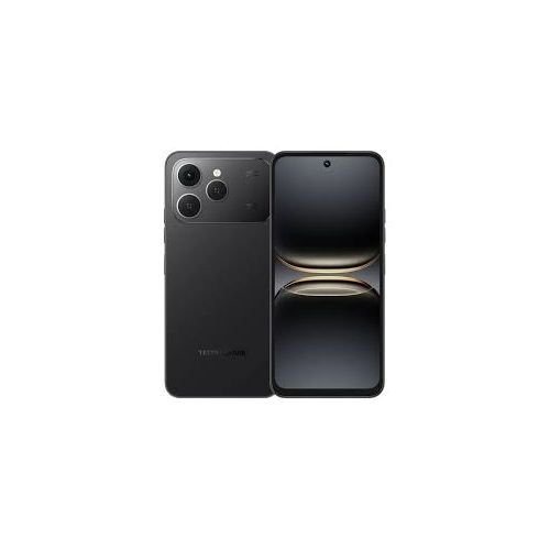 Tecno spark 40 - 128gb rom + 4gb ram - 50mp rear/50mp front - 5200mah - dark grey + 13 months warranty image