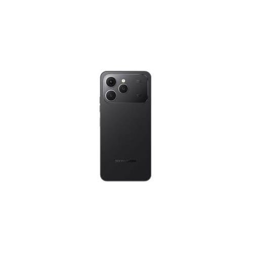 Tecno spark 40 - 128gb rom + 4gb ram - 50mp rear/50mp front - 5200mah - dark grey + 13 months warranty image