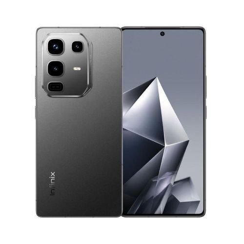 Infinix note 50pro - 6.78'' - 256gbrom - 8gbram - 50mp rear/32mp front - 5200mah - black + 12 months warranty image
