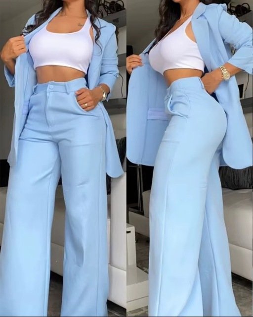 Ladies blazer and trousers