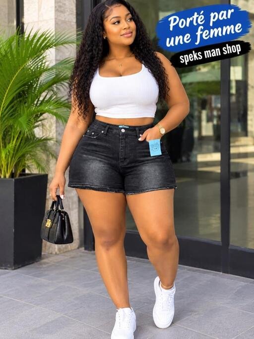 Jeans shorts image